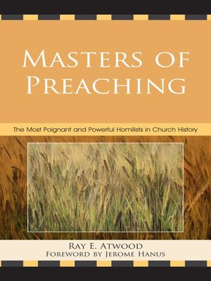 cover image of Masters of Preaching